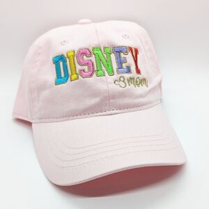 Disney Mom Block Letters Inspired Hat in Pink